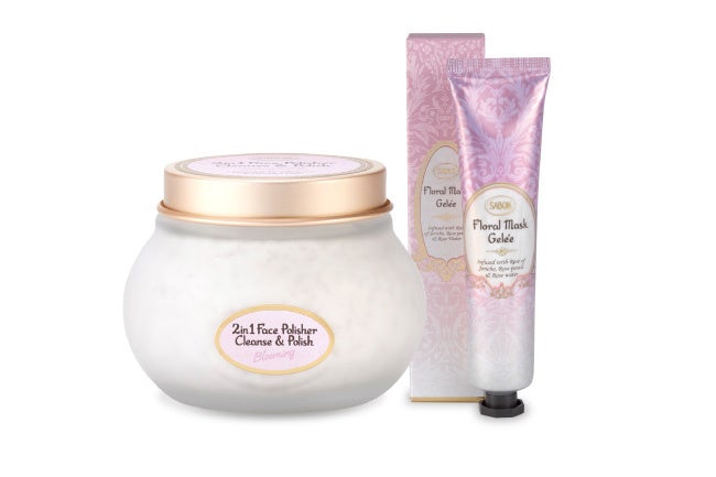 SABON『フェイススクラブ＆マスクキット ブルーミング フローラルジュレマスク』6,050円（税込）