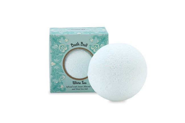 SABON『バスボール ホワイトティー』990円(税込)