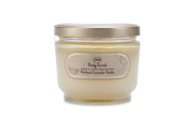 SABON『ボディスクラブ パチュリ・ラベンダー・バニラ』600g 6,380円（税込）