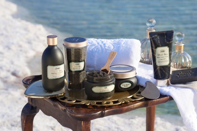SABON DEAD SEA ボディソープ、ボディクリーム ポーチ付き SABON 5/16(木)～「デッドシー コレクション」一部製品を先行