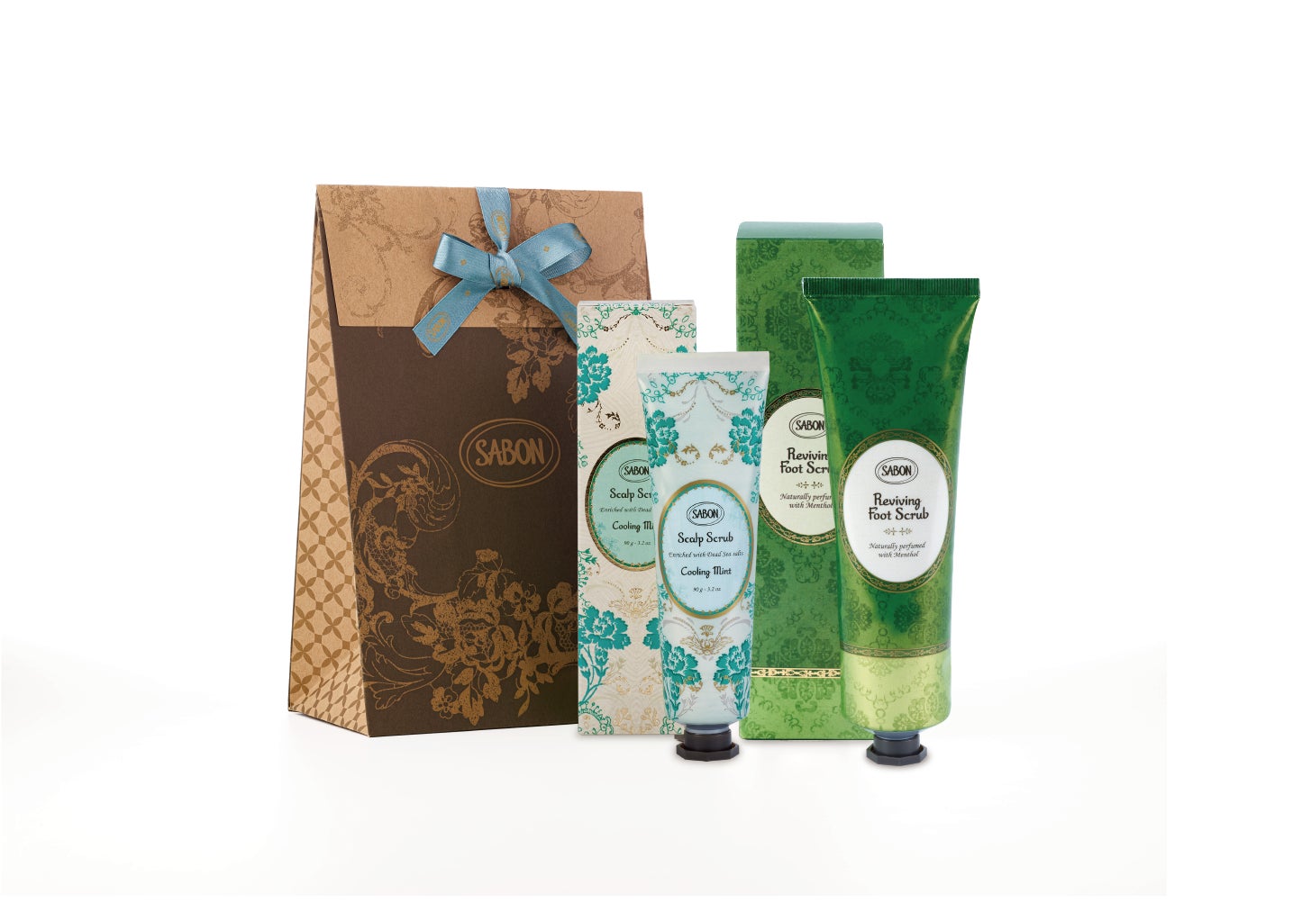 SABON「ヘッド&フットスクラブキット」