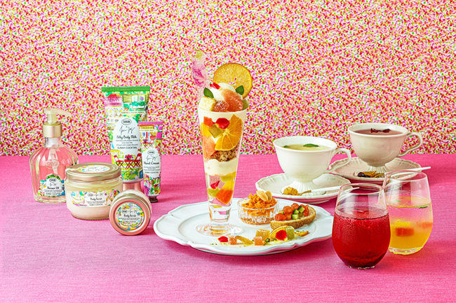 SABON × Eat & Smile NATURAL CAFÉ ～Sunny Cocktail Parfait & Drink