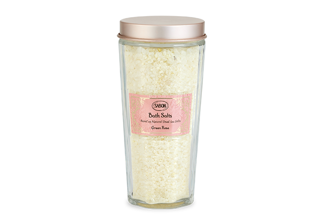 SABON「バスソルト グリーン・ローズ」 3,300円（税込）