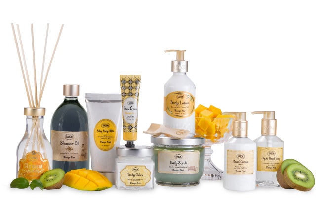 SABON『マンゴー・キウイ コレクション』