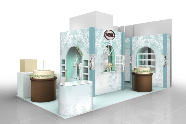 SABON『MINTY  SPARK 先行販売 POP UP SHOP』※イメージ