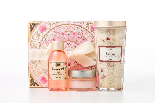 SABON　オータム ローズボディケアキット 芳醇なローズが香り立つ、花びらのように柔らかな素肌美へ。秋の
