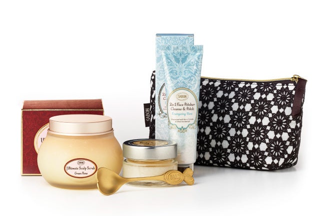 SABON『ベストスクラブキット グリーン・ローズ』7,700円（税込）