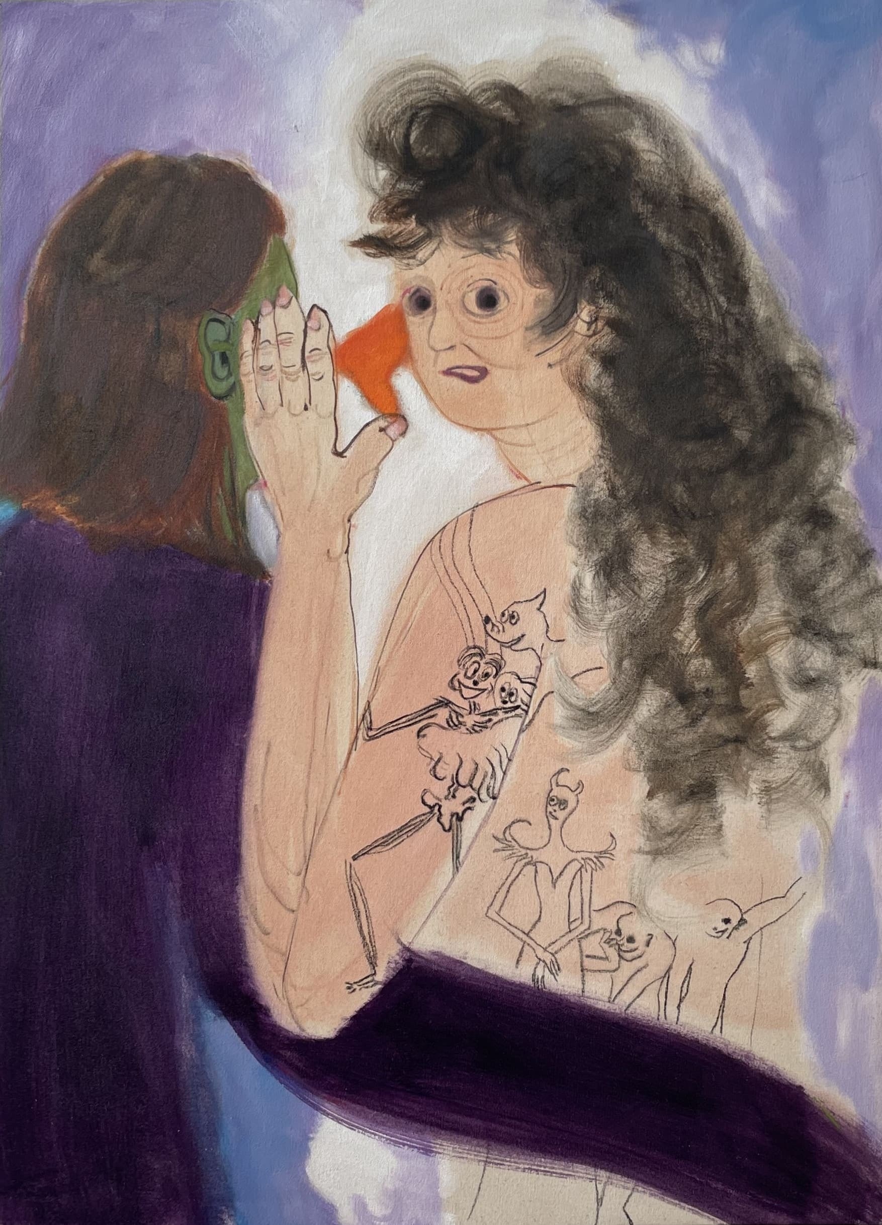 南谷理加(2F)個展「ブレイン・ウォッシュ」メインビジュアル