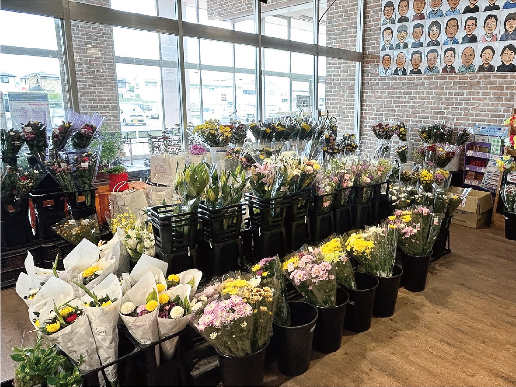 産直売場（生花）