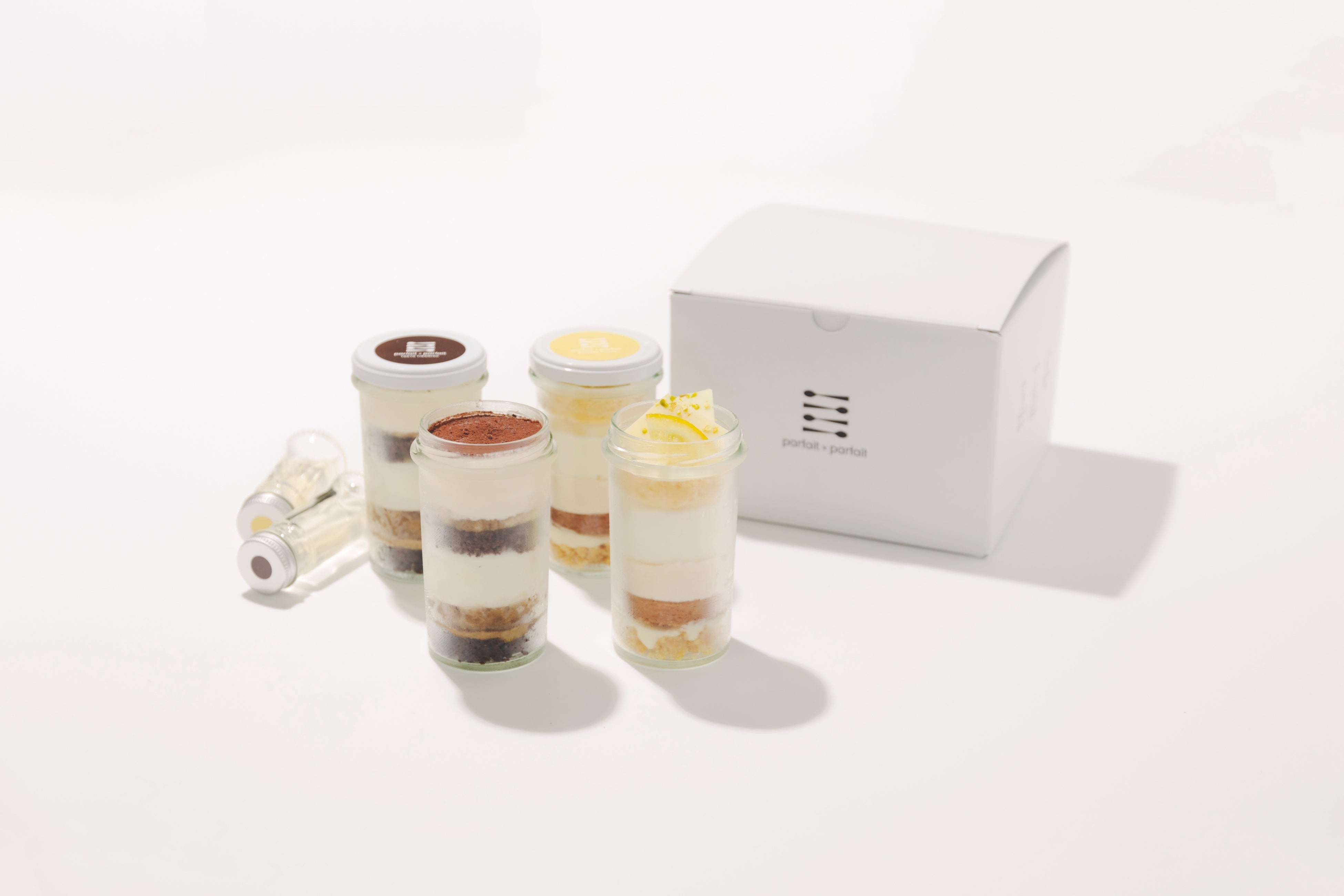 ほろ酔いパフェボックス ウィークエンドシトロン&ティラミス