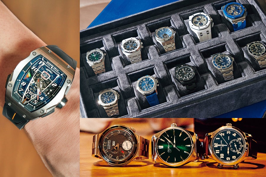 ゲーテ8月号はビジネス魂に火をつける高級腕時計を一挙ご紹介！ 表紙は