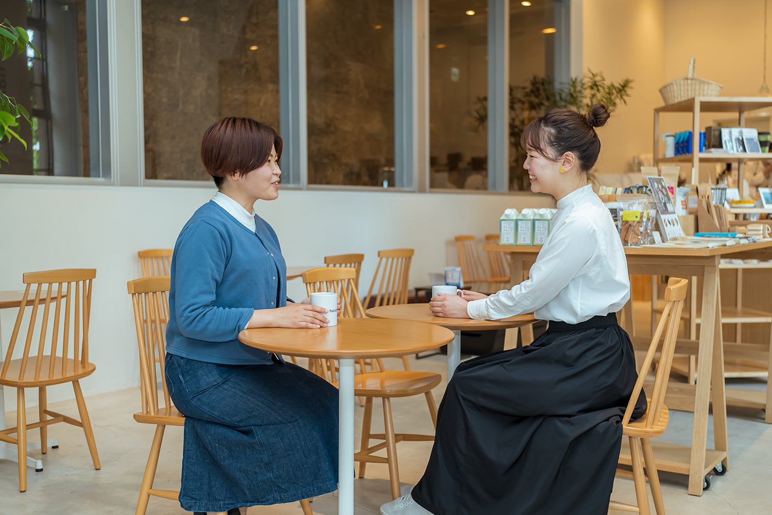 コース提供後、参加者同士で感想を共有する会を開催（※撮影時のみマスクを外しております）