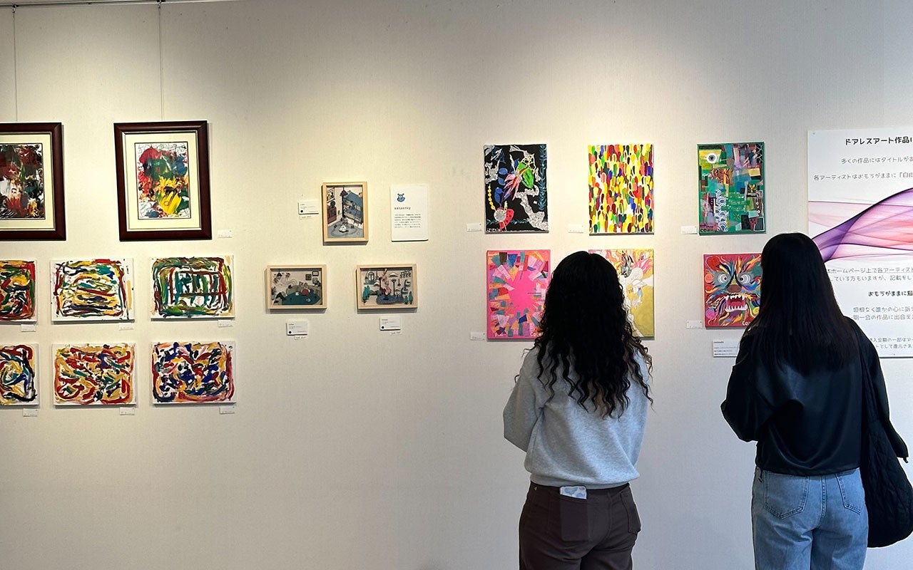 ドアレスアート 展示イメージ