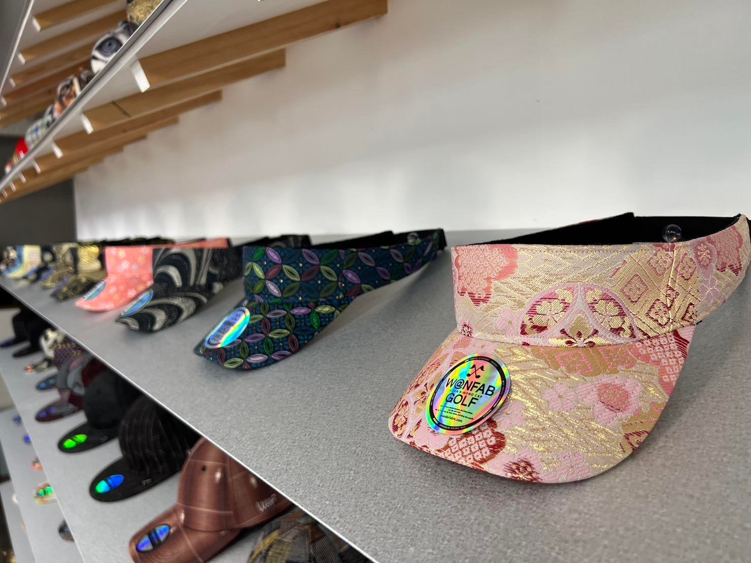 NISHIJIN SUNVISOR 西陣織サンバイザー