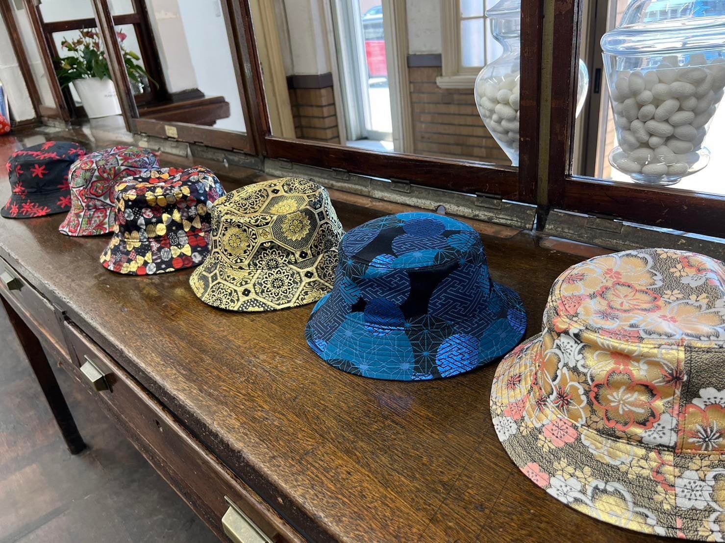 NISHIJINORI BUCKET HAT 西陣織バケットハット