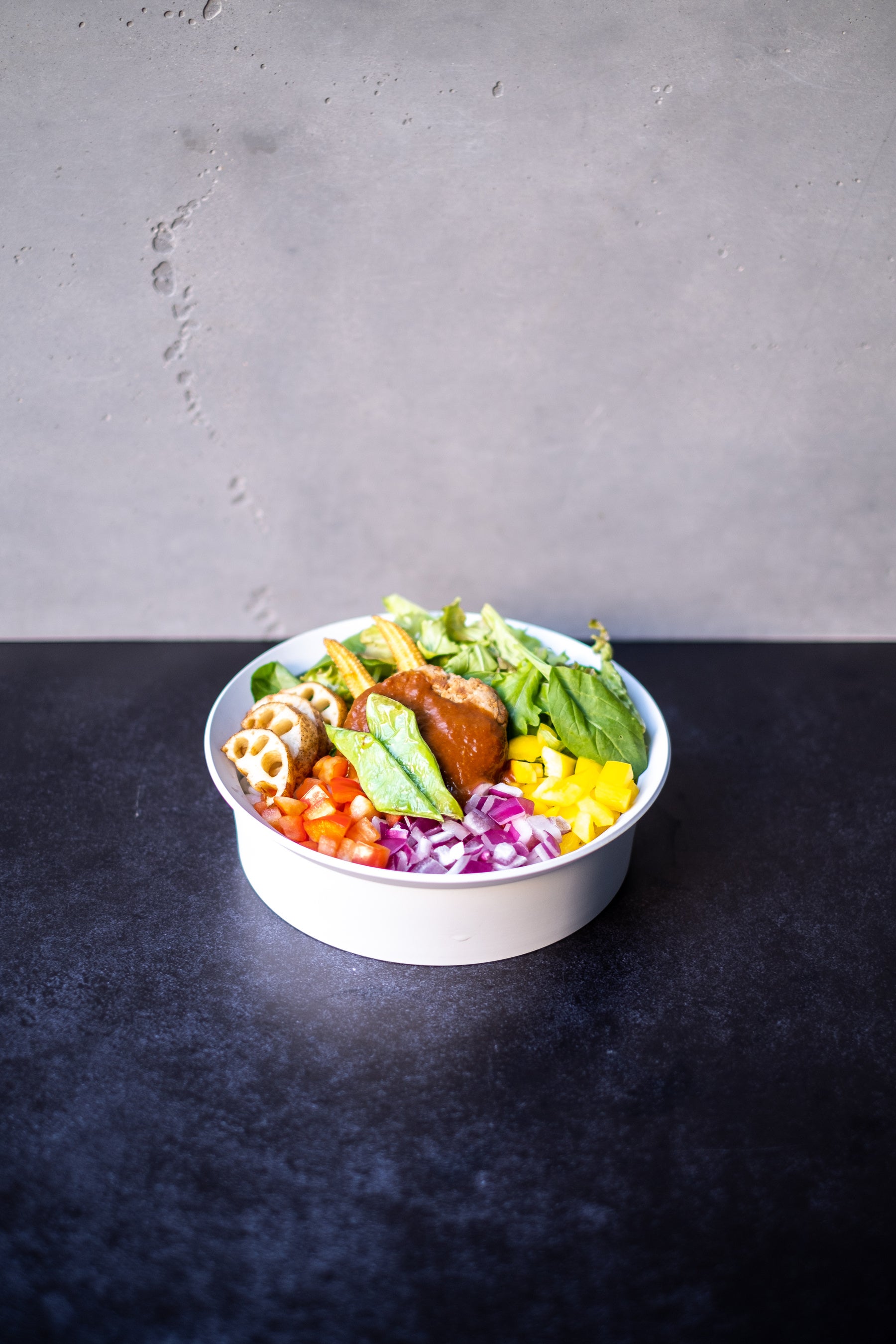 ヴィーガンハンバーグライスボウル