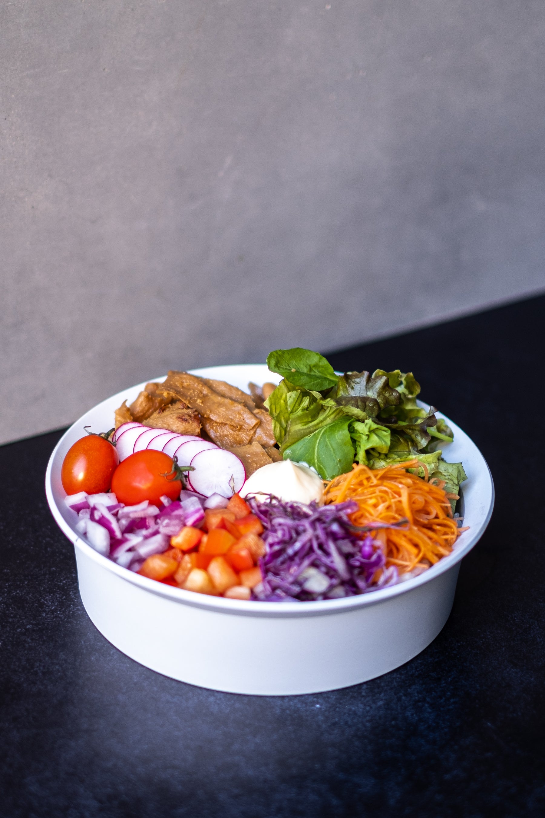 ヴィーガン生姜焼きライスボウル