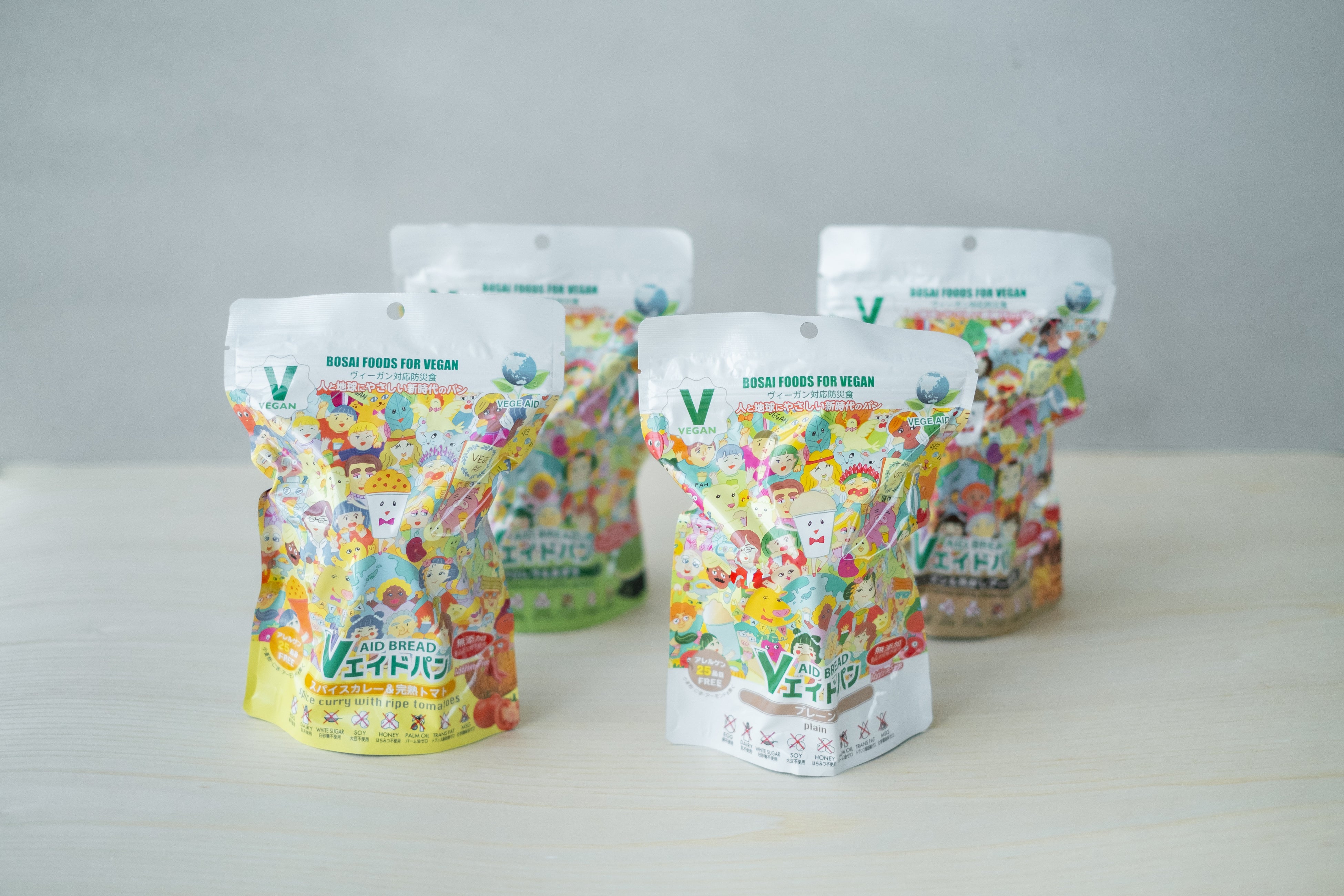 25品目のアレルゲンフリー 防災パン イメージ