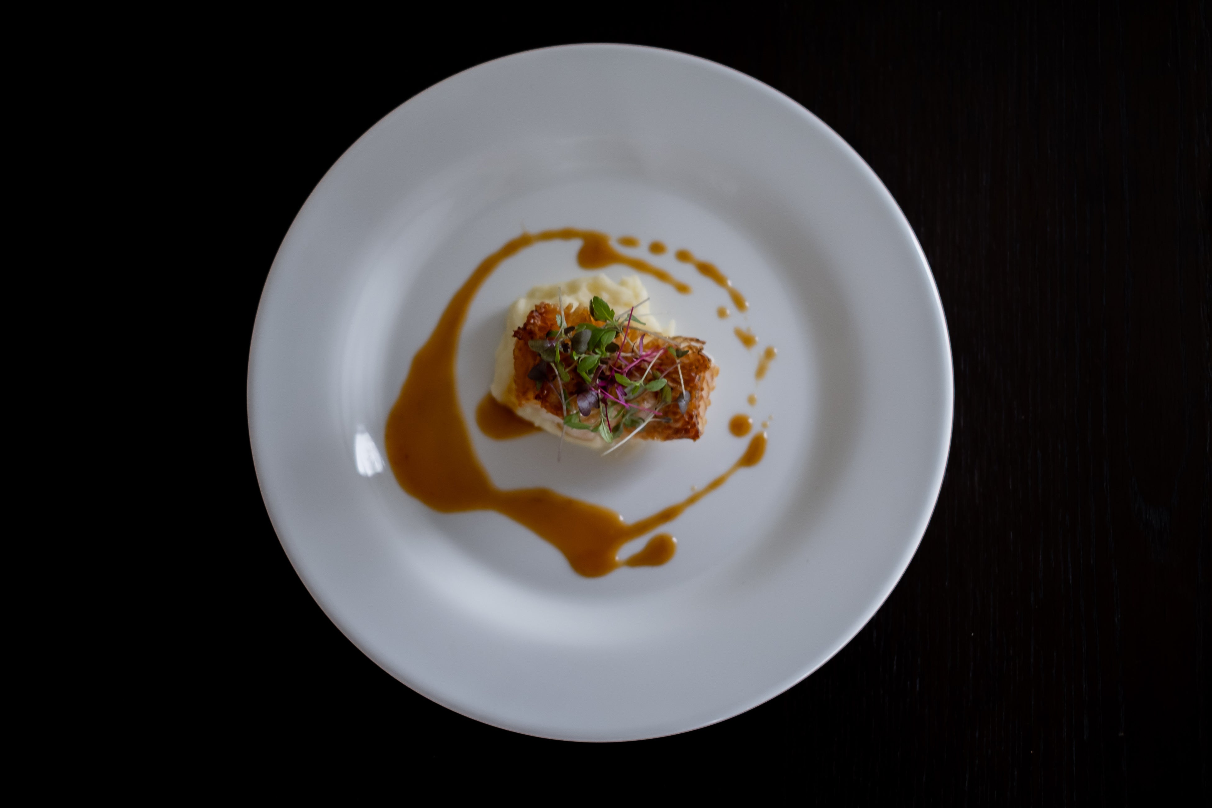 甘鯛鱗焼き 焦醤油バターソース