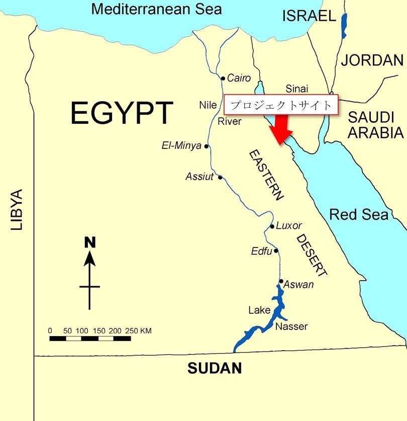 発電所の予定位置地図