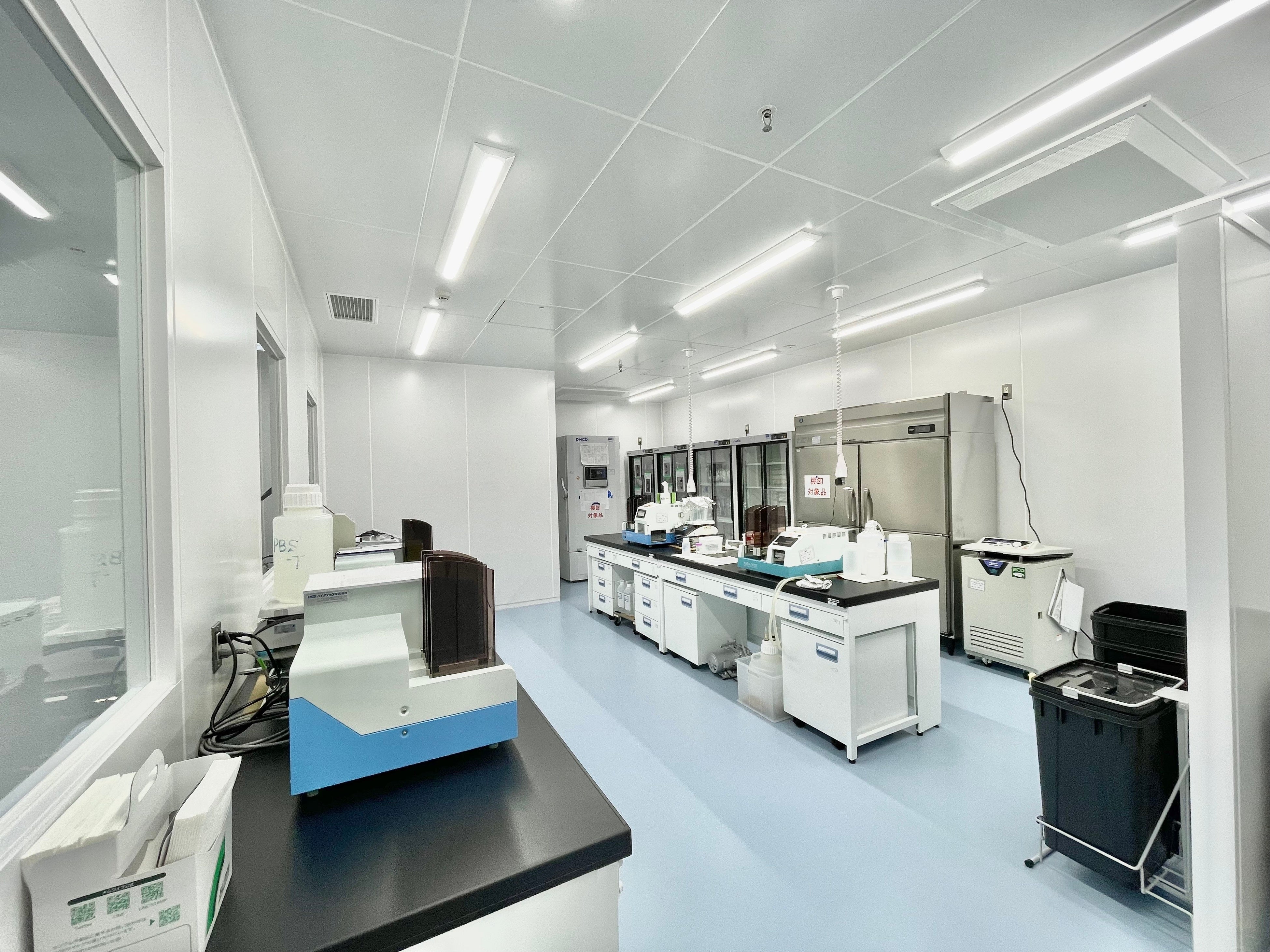 クリーンルーム（試薬製造室）