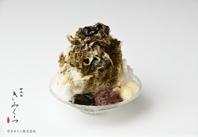 絹氷　ほうじ茶きなこ