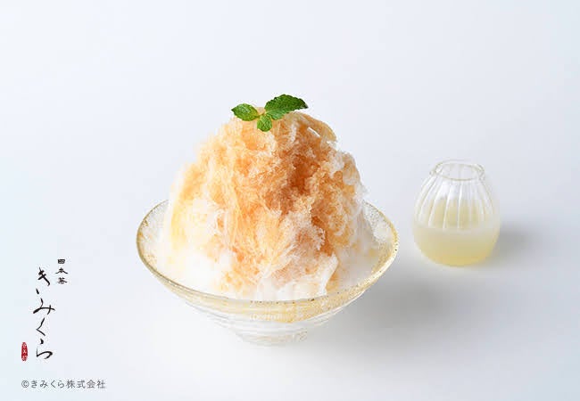 絹氷　和紅茶と和梨