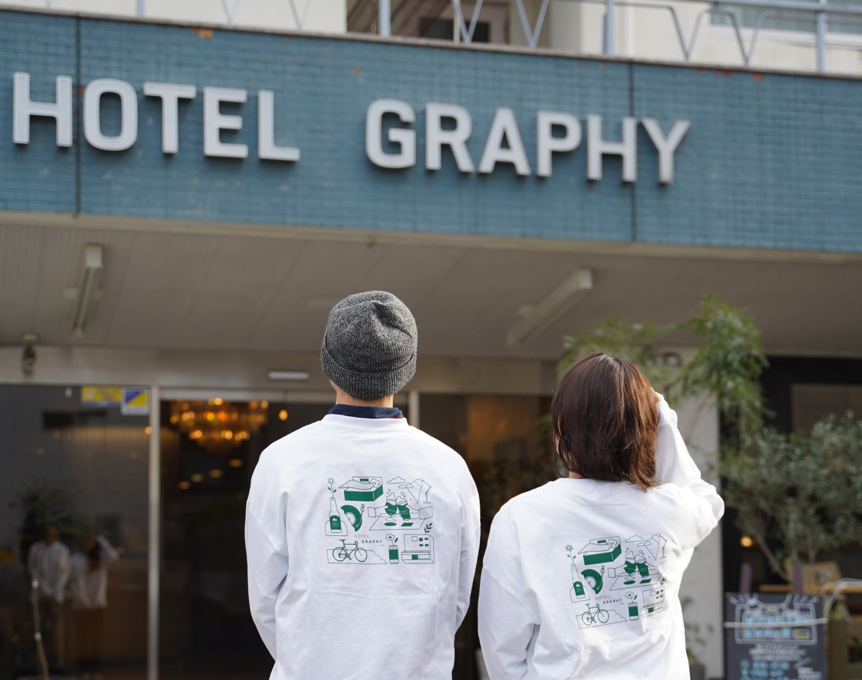 (matsuda natsuru氏プロデュースのオリジナル周年記念ロングTシャツ)