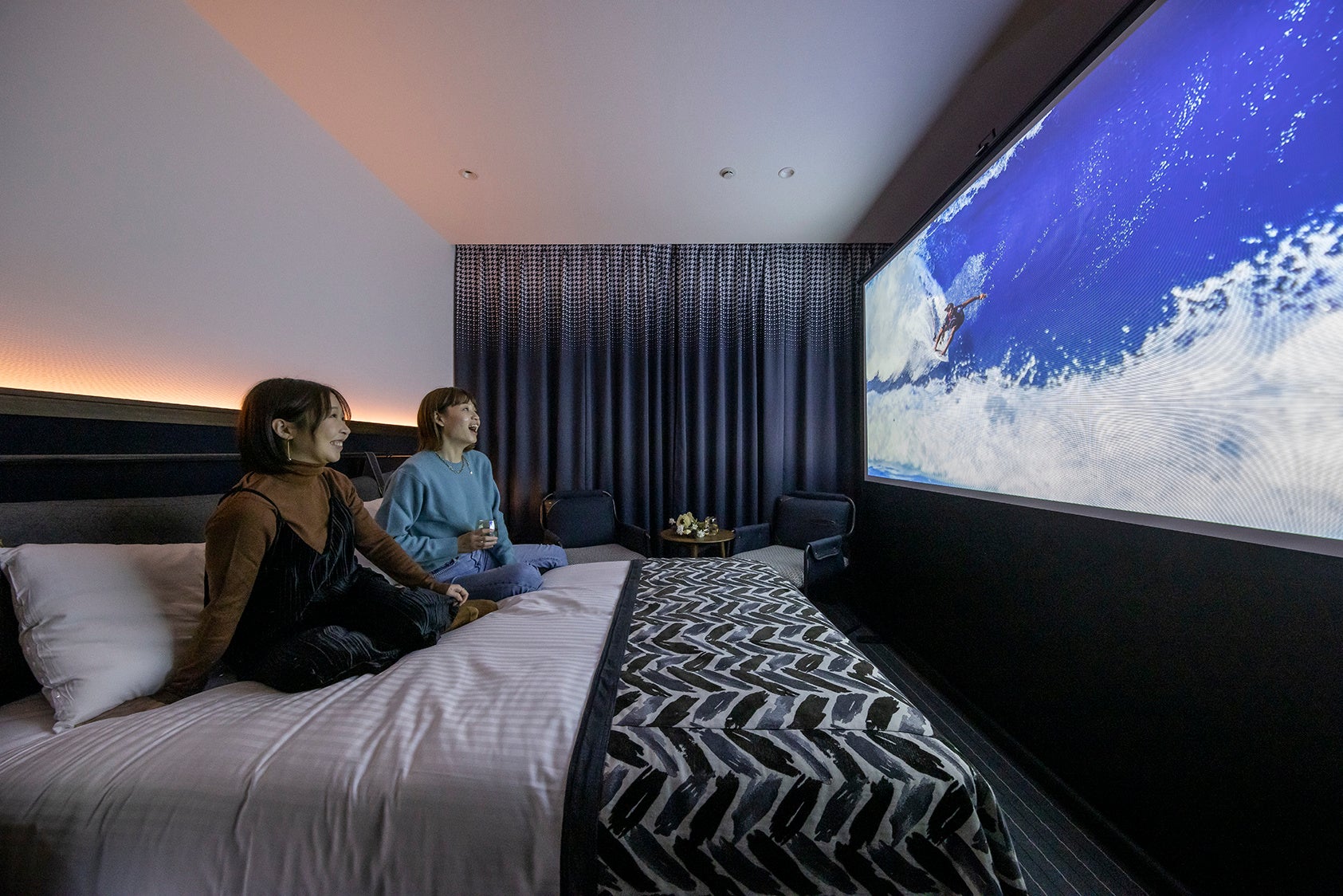 画像：ライブリーシアターダブルルーム