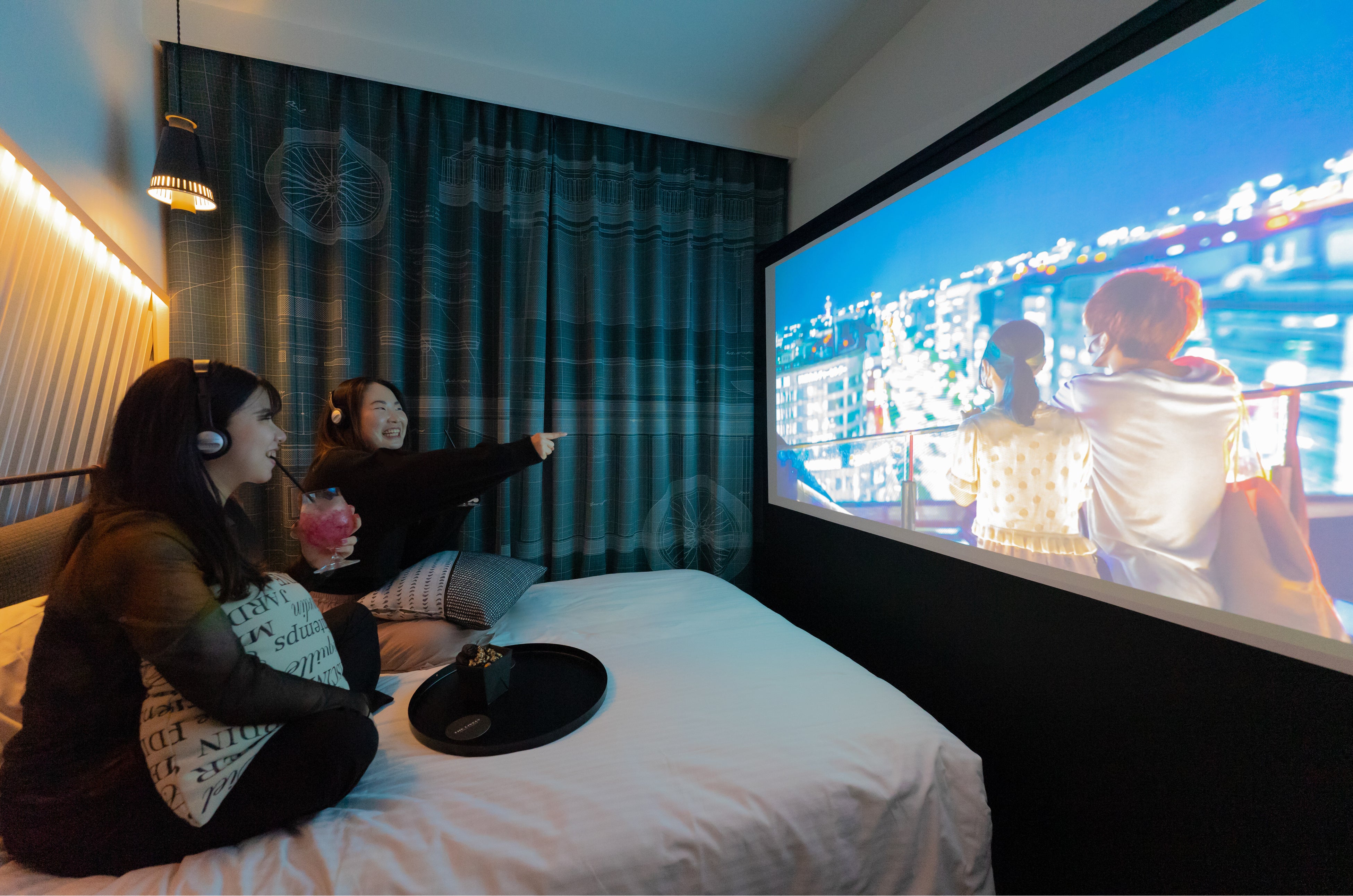 映画やライブ鑑賞が楽しめる人気のシアタールーム