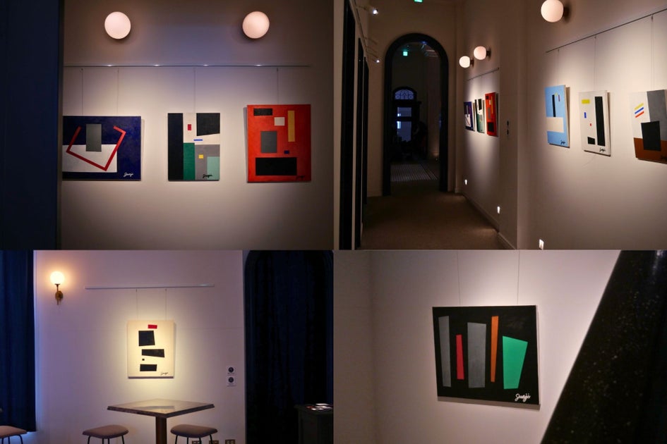 小西純二氏の幻想的な抽象画展示がUNWIND HOTEL & BAR 小樽で開催中! 小西純二氏の幻想的な抽象画展示がUNWIND HOTEL & BAR 小樽で開催中!