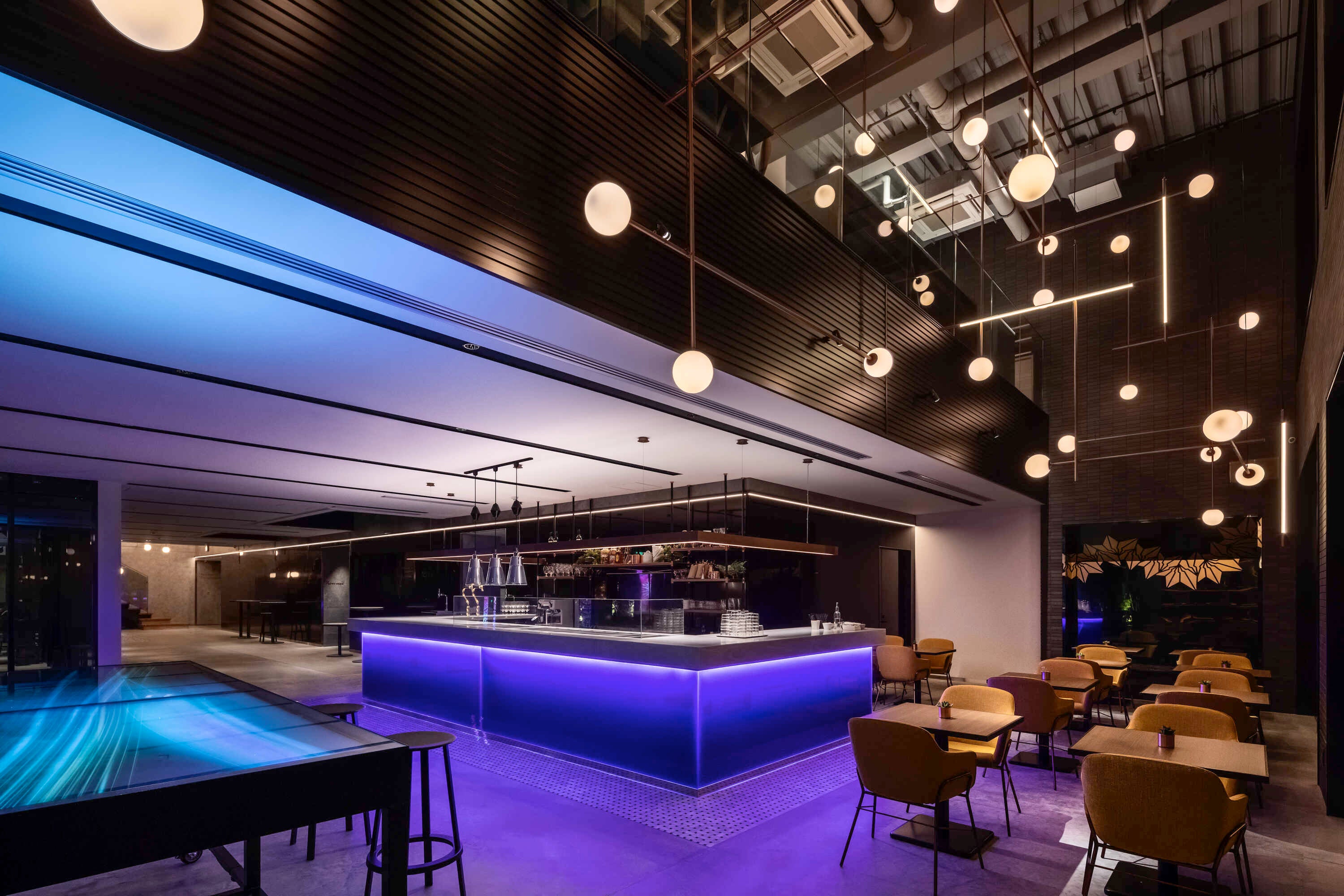 （画像：１階ラウンジスペース）