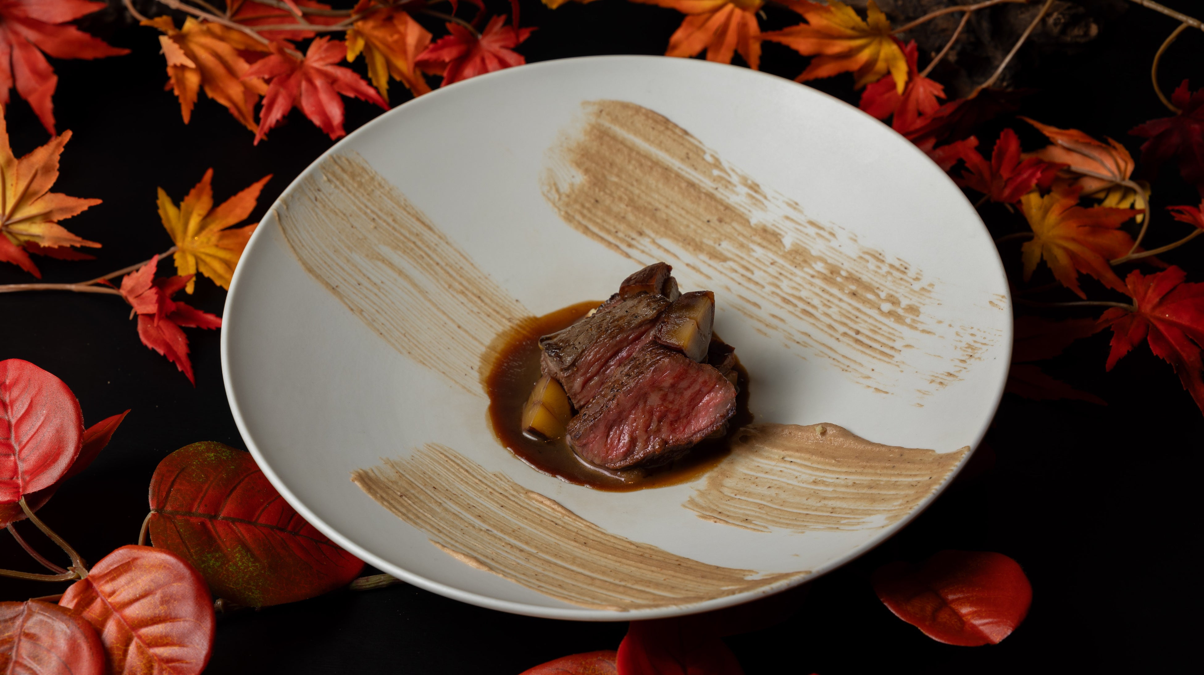 （画像：鴨肉と栗）