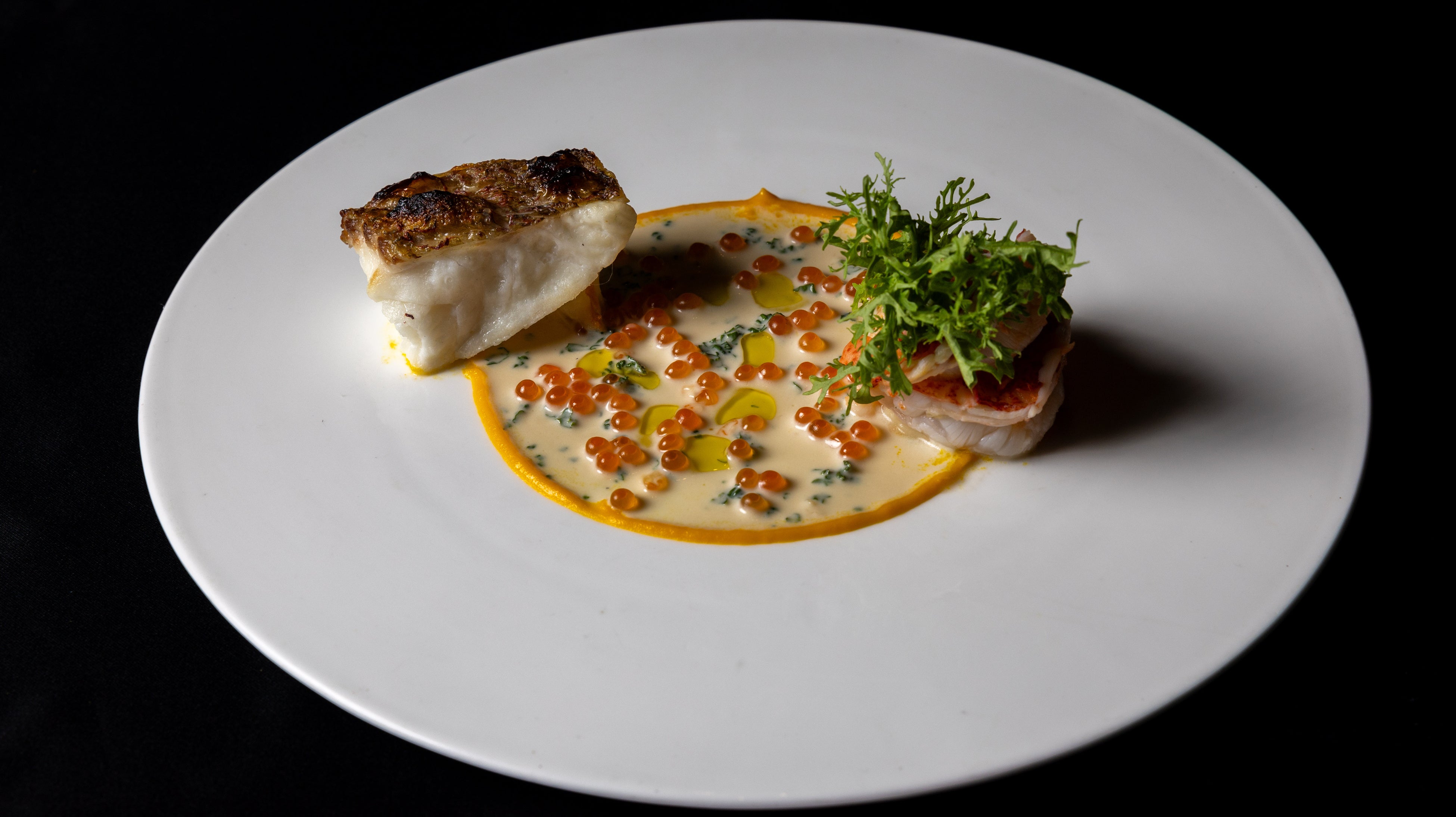 （画像：「「オマール海老と真鯛」）