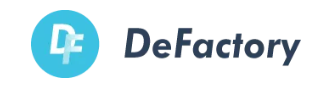 DeFactoryロゴ