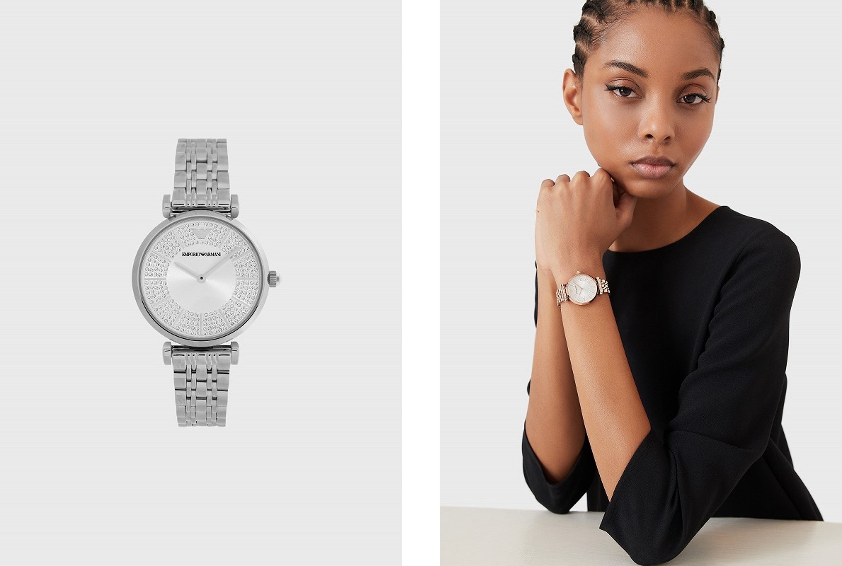 ステンレススチール2針ウォッチ ￥57,750