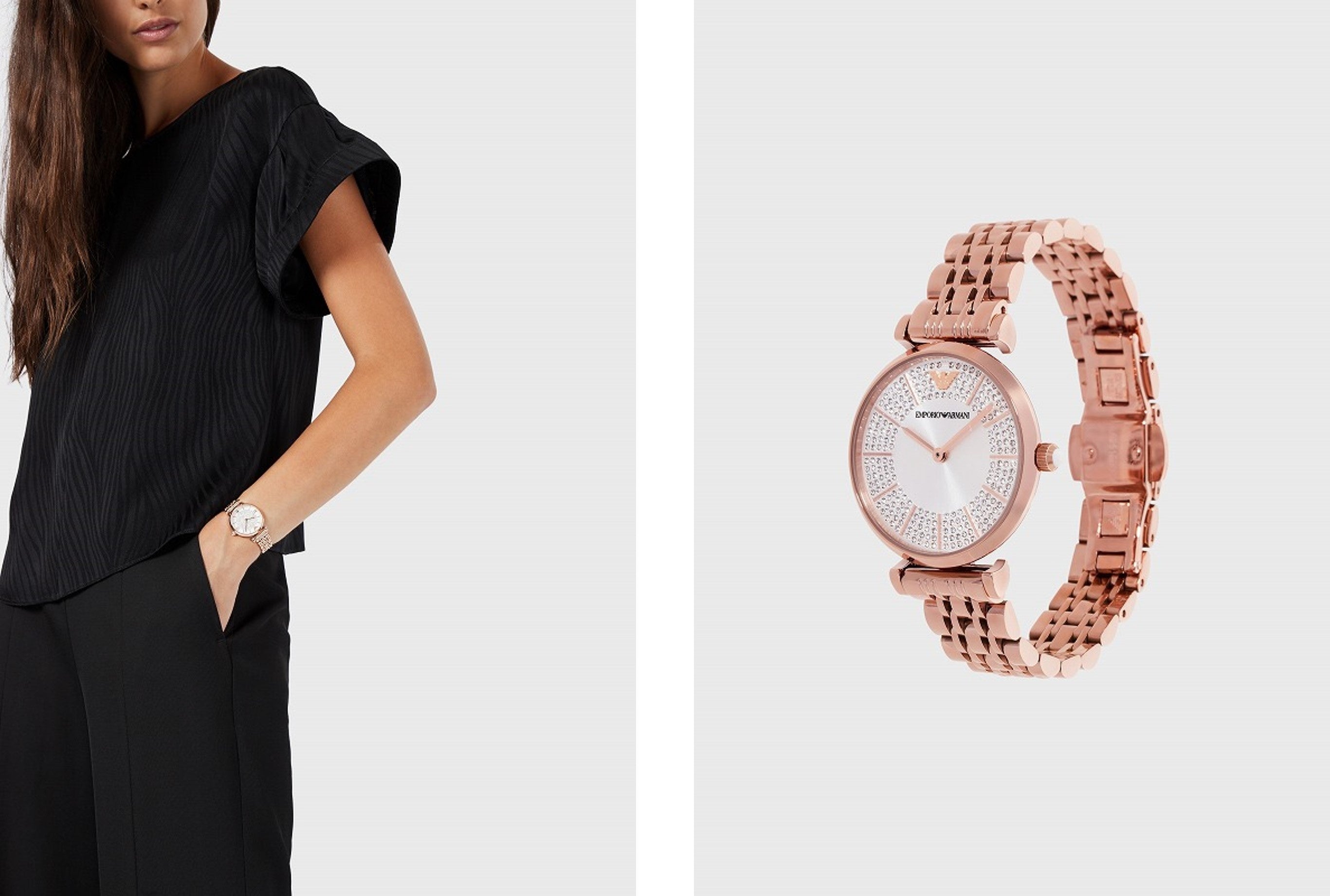 2針ウォッチ　ローズゴールド ￥ 66,550