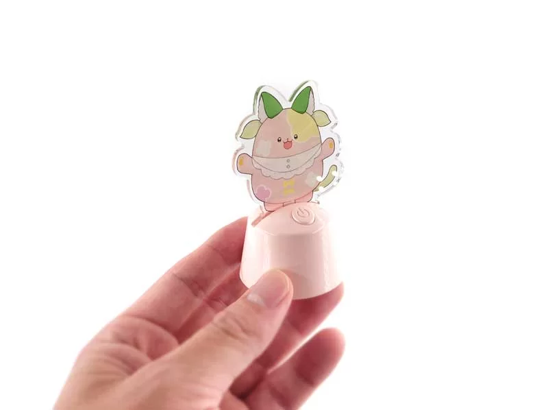 新たなプリントサービス「LEDアクリルスタンドmini」がME-Qに新登場