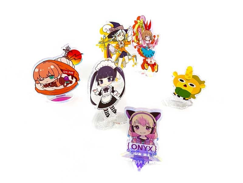 アクリルフィギュア（アクスタ）を魅力的に演出する立体アクリル