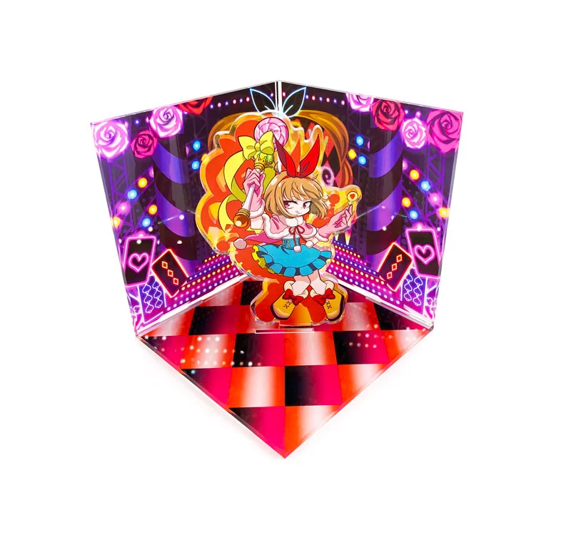 アクリルフィギュア（アクスタ）を魅力的に演出する立体アクリル