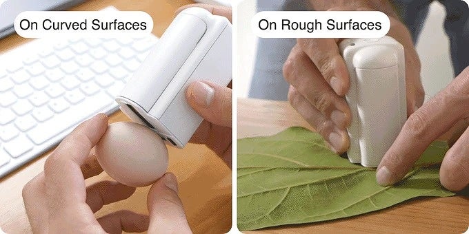 プリントポッズなら、球面や布にも印刷できる