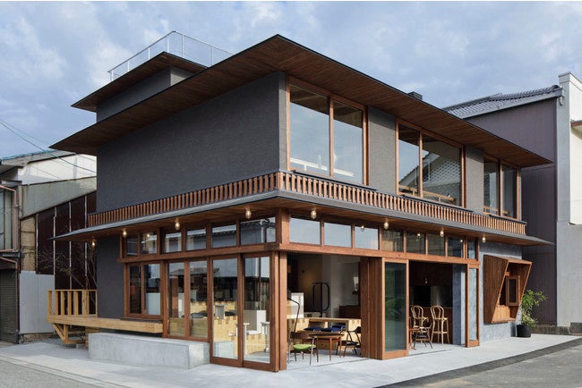 SOIL Setoda Living外観（一階がMINATOYA）