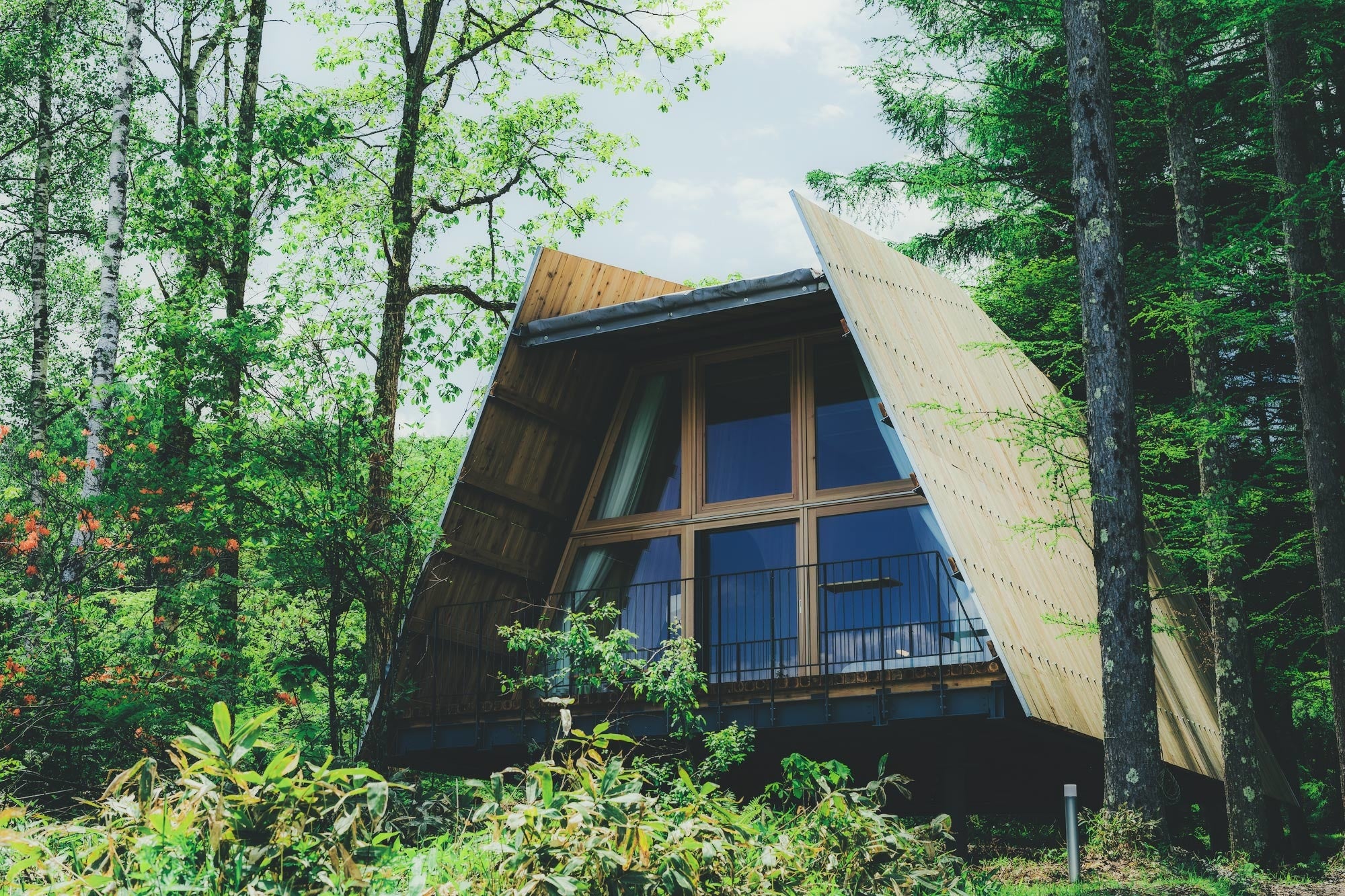 SANU CABIN外観 (Photo：Kohichi Ogasahara ©SANU)