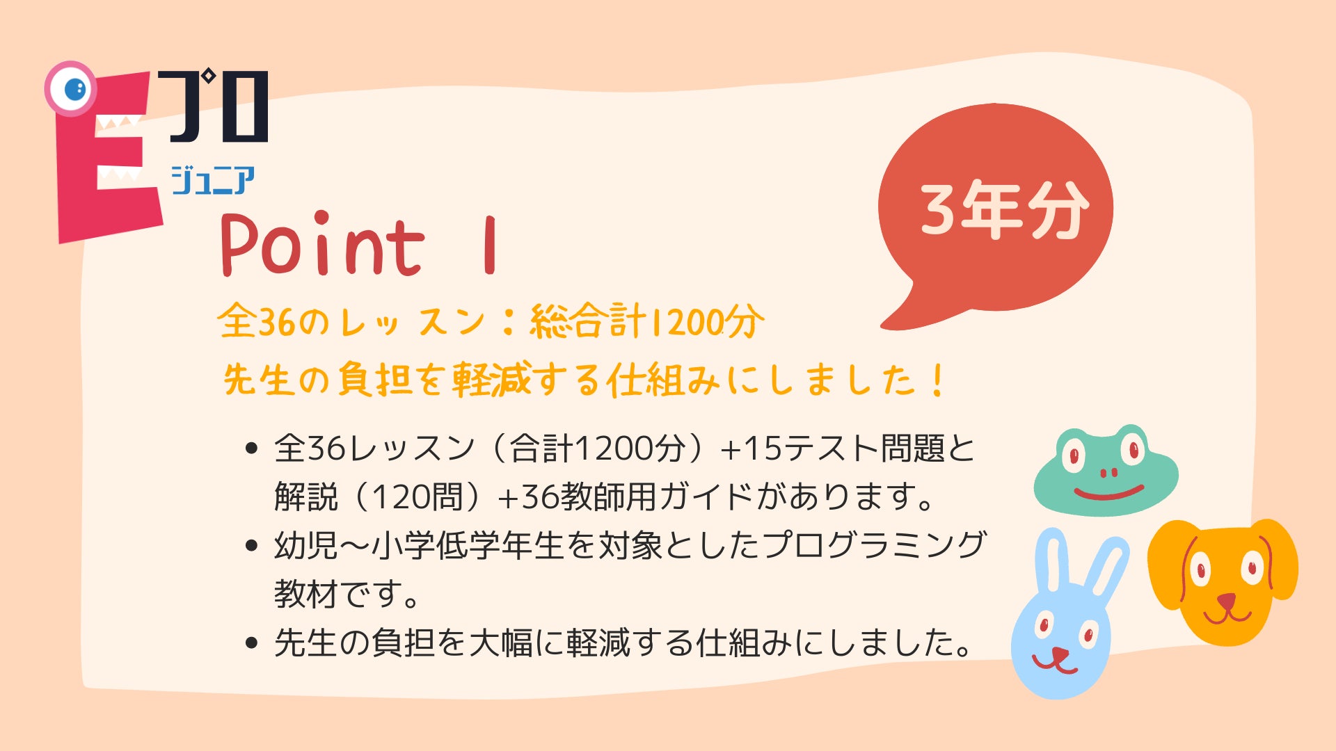 保育園 幼稚園 学習塾向けプログラミング教材 Ejrプログラミング の販売開始 3年分の教材 先生の負担軽減 無料 オンライン個別相談付き キッズ プログラミング株式会社のプレスリリース 保育園 幼稚園 学習塾向けプログラミング教材 Ejrプログラミング の販売開始 3年分の教材 先生の負担軽減 無料 オンライン個別相談付き キッズ プログラミング株式会社のプレスリリース