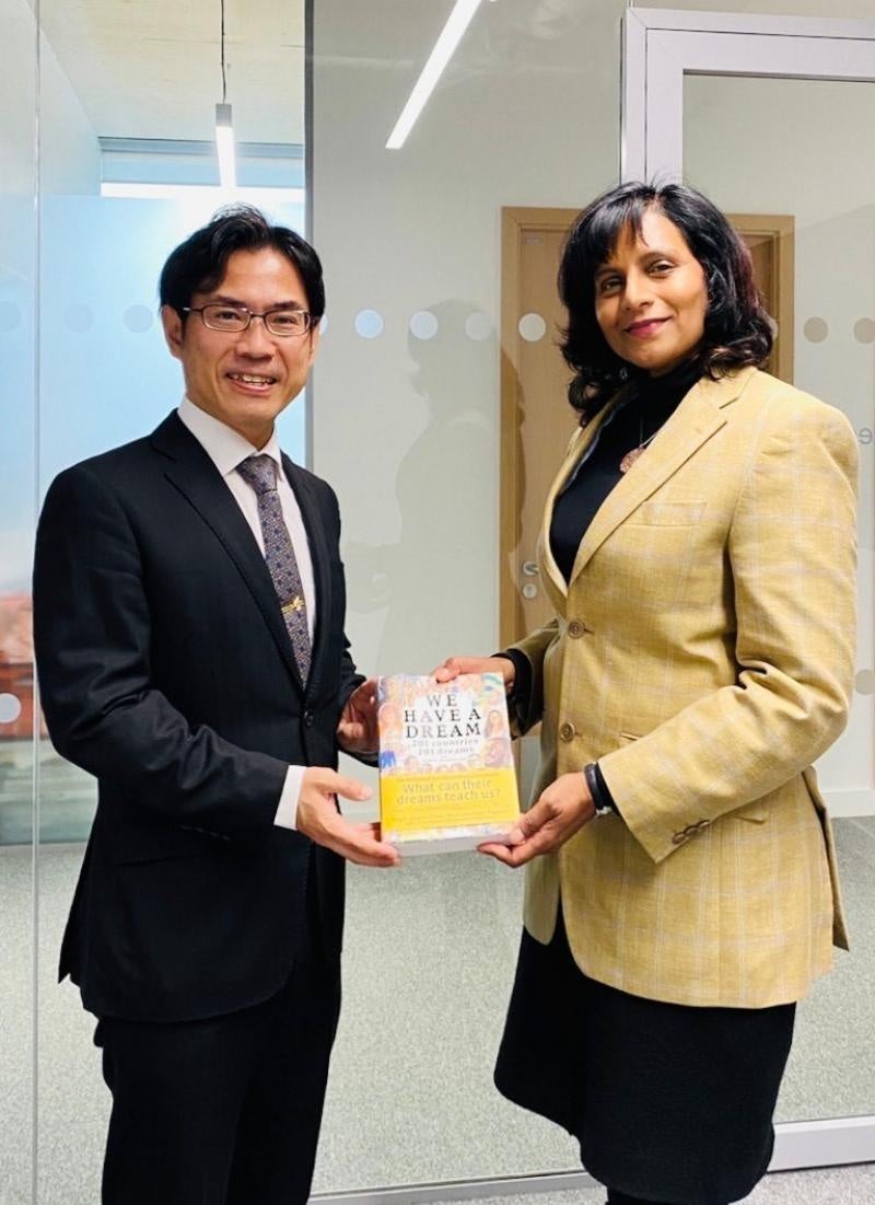 Rajani Naidooコミュニティ・インクルージョン担当副学長・教授、兼ユネスコチェアホルダーとの会談