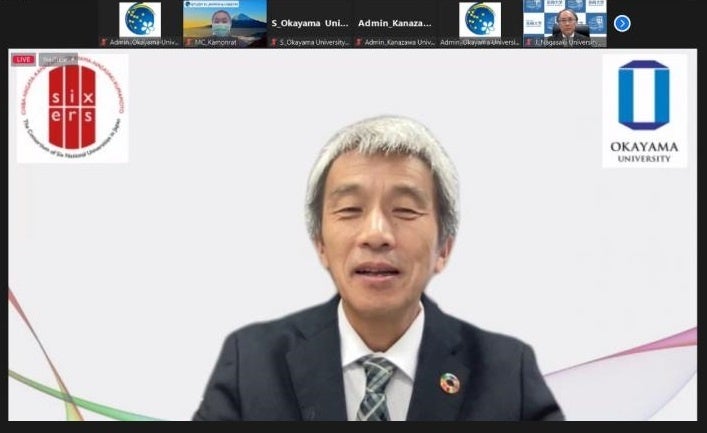 鈴木副学長（国際担当）による開会あいさつ