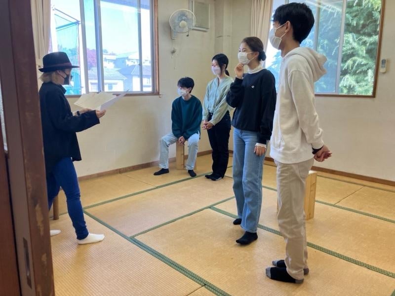 公演に向け練習を重ねる岡山大学演劇部