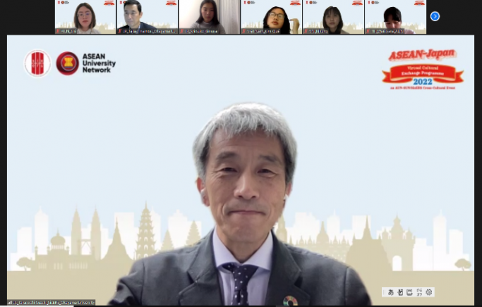 鈴木副学長による開会のあいさつ