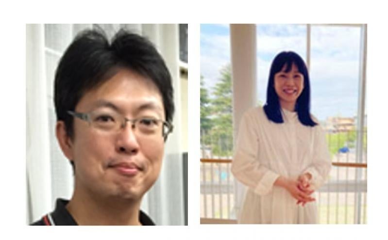 本号で紹介した研究成果を担当した坂本浩隆准教授と奈良女子大学の高浪景子准教授(右)