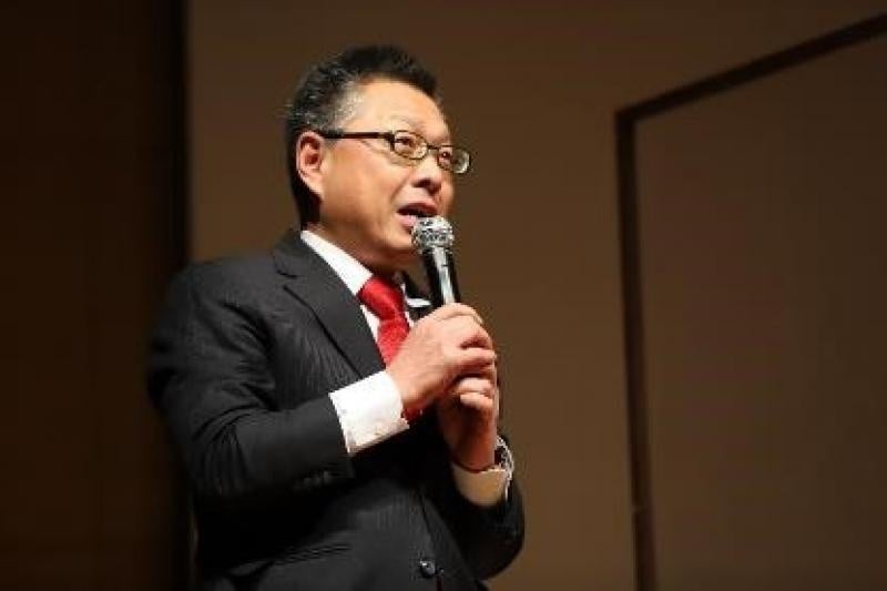 意気込みを語る林教授（プロジェクト・リーダー）